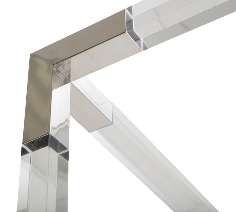 State St Queen Metal Canopy Bed in Glossy White - Furniture Max (Falls Church,VA) *