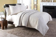 Taylor 3-pc Queen Coverlet/Duvet Set in Linen - Furniture Max (Falls Church,VA) *