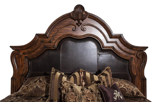 Tuscano Melange Queen Mansion Bed in Melange - Furniture Max (Falls Church,VA) *