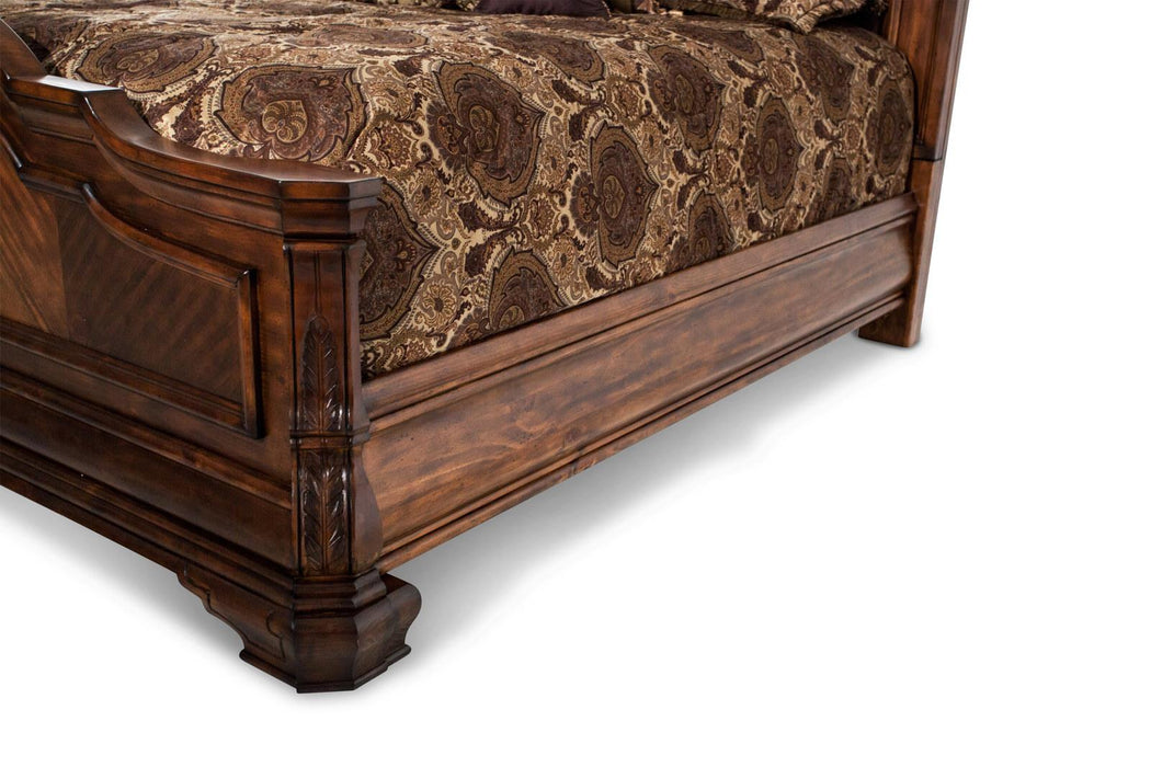 Tuscano Melange Queen Mansion Bed in Melange - Furniture Max (Falls Church,VA) *