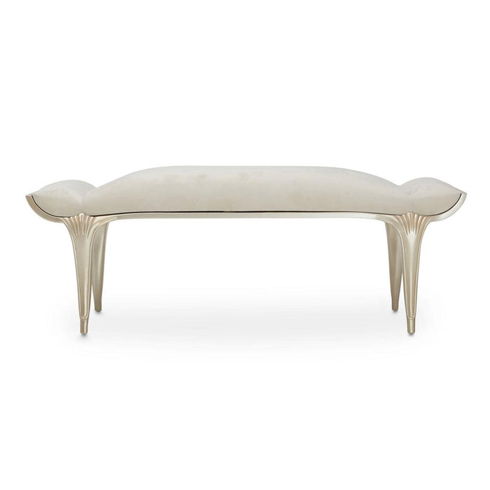 Villa Cherie Bed Bench in Caramel - Furniture Max (Falls Church,VA) *