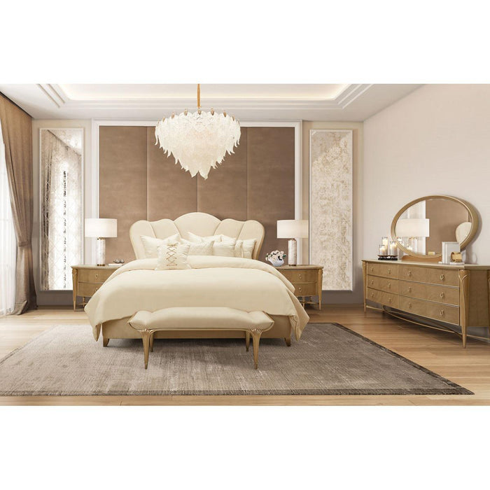 Villa Cherie Nightstand in Caramel - Furniture Max (Falls Church,VA) *