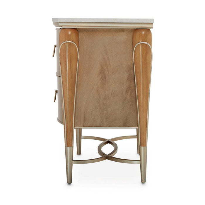 Villa Cherie Nightstand in Caramel - Furniture Max (Falls Church,VA) *