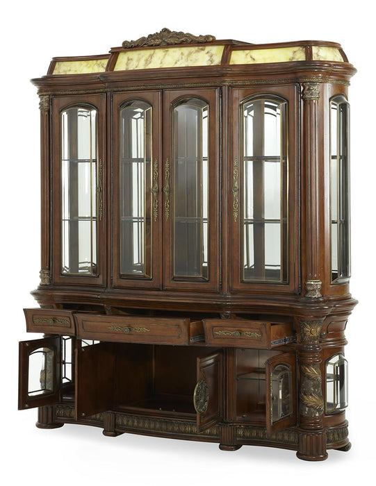 Villa Valencia China & Buffet in Classic Chestnut 72005-6LB-55 - Furniture Max (Falls Church,VA) *