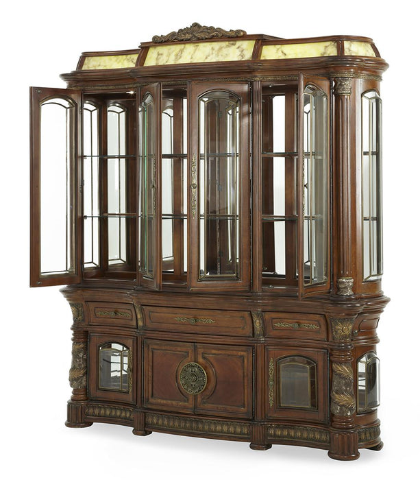 Villa Valencia China & Buffet in Classic Chestnut 72005-6LB-55 - Furniture Max (Falls Church,VA) *
