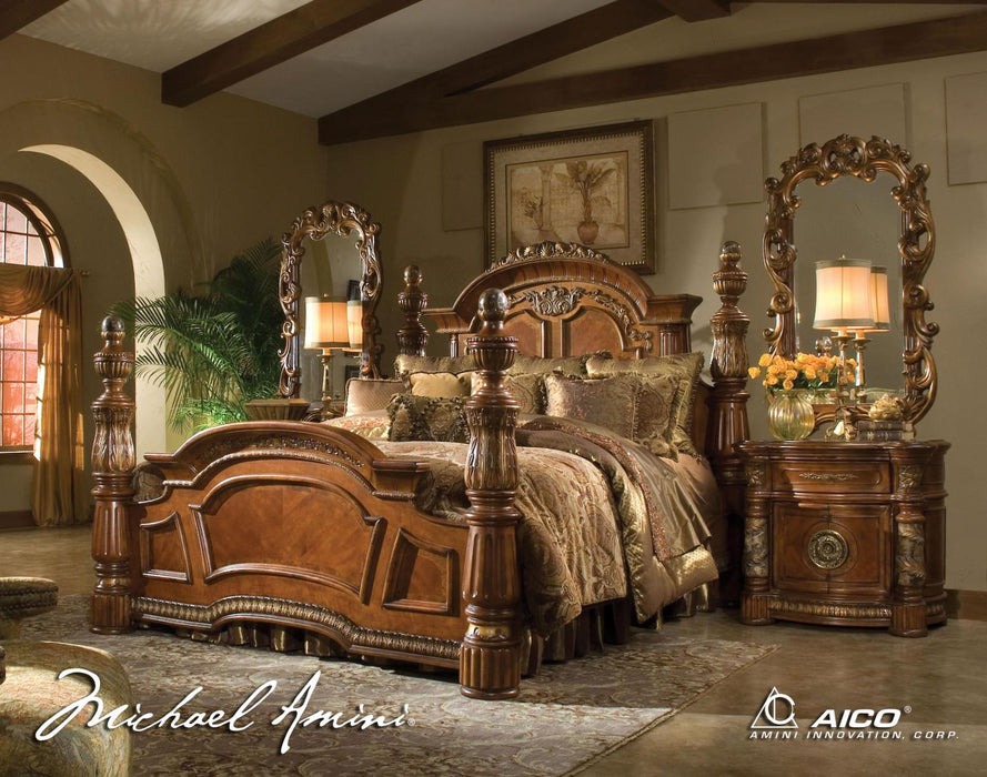 Villa Valencia Decorative Mirror in Chestnut - Furniture Max (Falls Church,VA) *