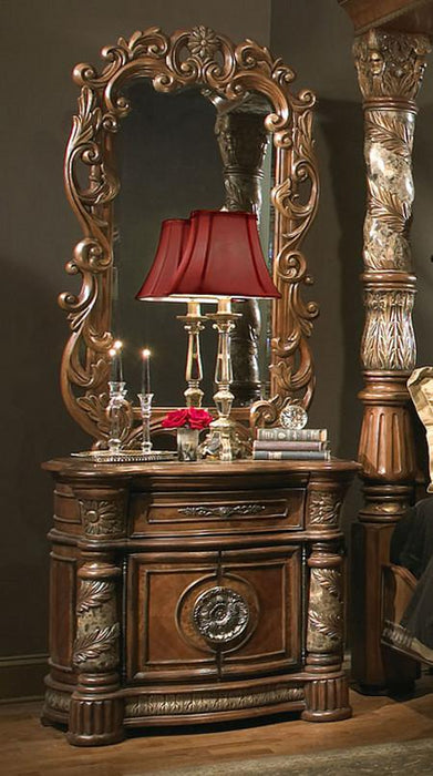 Villa Valencia Decorative Mirror in Chestnut - Furniture Max (Falls Church,VA) *