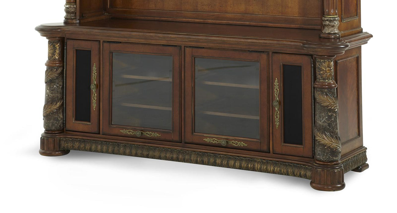Villa Valencia Entertainment Wall in Chestnut- Base Only - Furniture Max (Falls Church,VA) *