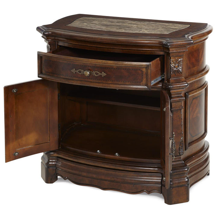 Windsor Court Nightstand in Vintage Fruitwood - Furniture Max (Falls Church,VA) *