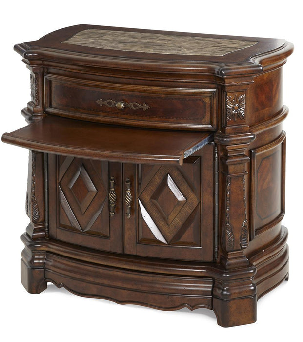 Windsor Court Nightstand in Vintage Fruitwood - Furniture Max (Falls Church,VA) *
