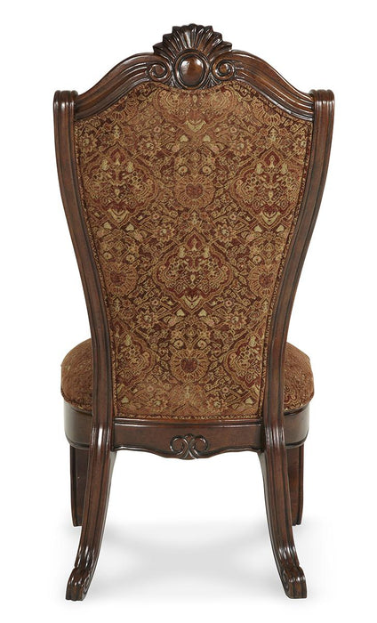 Windsor Court Side Chair in Vintage Fruitwood (Set of 2) - Furniture Max (Falls Church,VA) *
