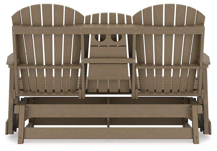 Hyland wave Outdoor Glider Loveseat - Furniture Max (Falls Church,VA) *