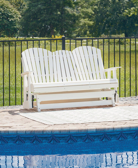 Hyland wave Outdoor Glider Loveseat - Furniture Max (Falls Church,VA) *