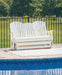 Hyland wave Outdoor Glider Loveseat - Furniture Max (Falls Church,VA) *