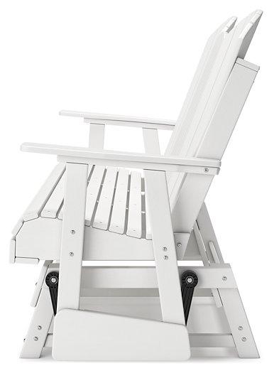 Hyland wave Outdoor Glider Loveseat - Furniture Max (Falls Church,VA) *