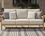 Hallow Creek Outdoor Sofa with Cushion - Furniture Max (Falls Church,VA) *