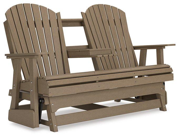 Hyland wave Outdoor Glider Loveseat - Furniture Max (Falls Church,VA) *