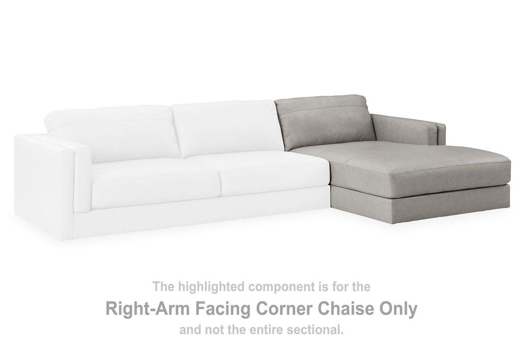Amiata Sectional with Chaise - Furniture Max (Falls Church,VA) *
