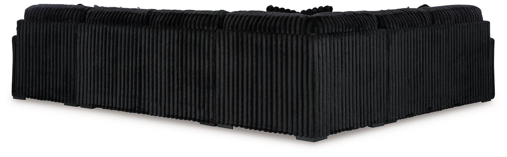 Midnight-Madness Sectional with Chaise - Furniture Max (Falls Church,VA) *