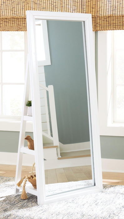 Evesen Floor Standing Mirror/Storage - Furniture Max (Falls Church,VA) *
