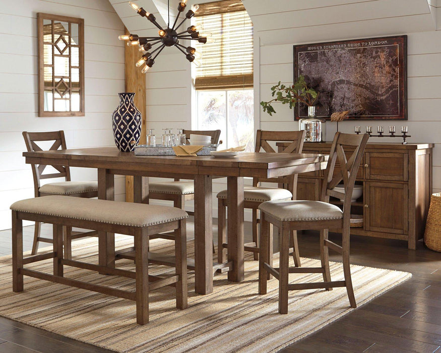 Moriville Counter Height Dining Set - Furniture Max (Falls Church,VA) *
