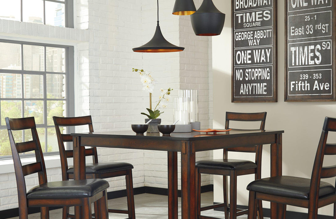 Coviar Counter Height Dining Table and Bar Stools (Set of 5) - Furniture Max (Falls Church,VA) *
