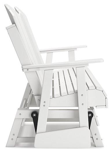 Hyland wave Outdoor Glider Loveseat - Furniture Max (Falls Church,VA) *