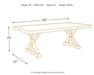 Beachcroft Outdoor Dining Table - Furniture Max (Falls Church,VA) *