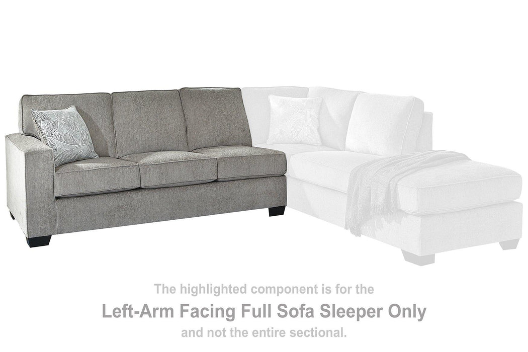Altari Sleeper Sectional with Chaise - Furniture Max (Falls Church,VA) *