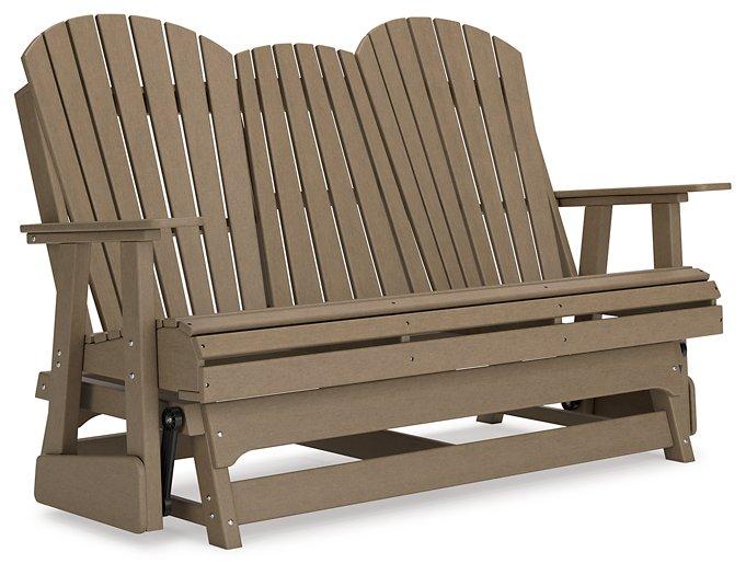 Hyland wave Outdoor Glider Loveseat - Furniture Max (Falls Church,VA) *