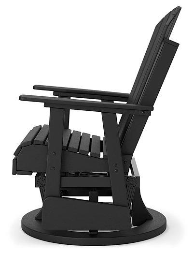 Hyland wave Outdoor Swivel Glider Chair - Furniture Max (Falls Church,VA) *