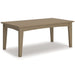 Hyland wave Outdoor Coffee Table - Furniture Max (Falls Church,VA) *