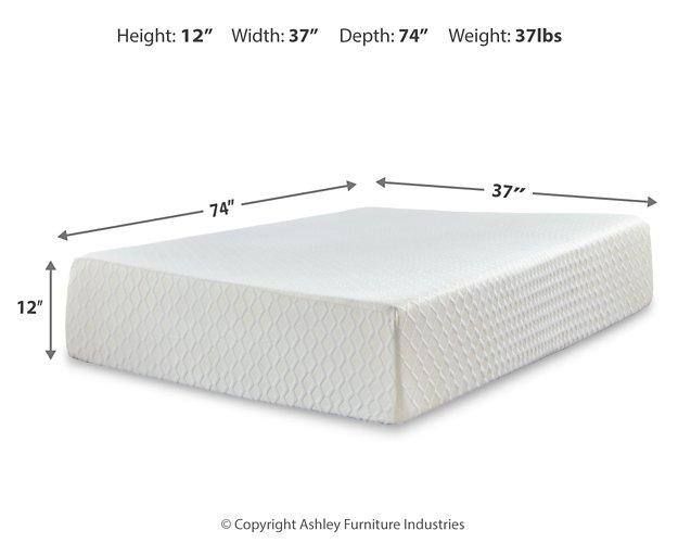 Chime 12 Inch Memory Foam Mattress in a Box - Furniture Max (Falls Church,VA) *