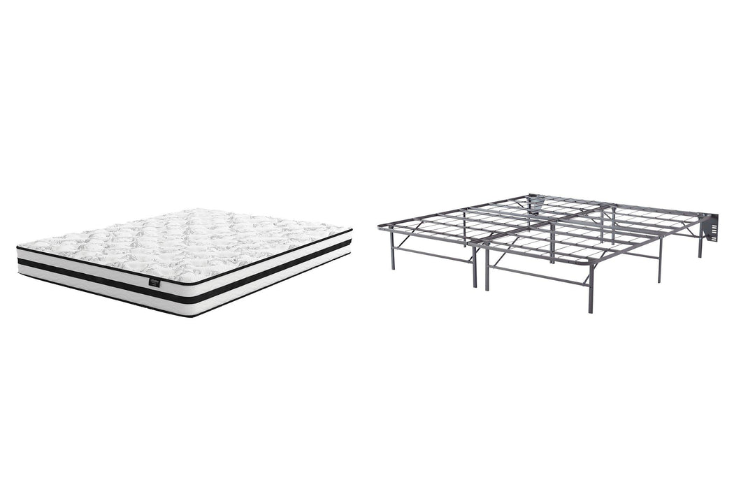 8 Inch Chime Innerspring Mattress Set - Furniture Max (Falls Church,VA) *