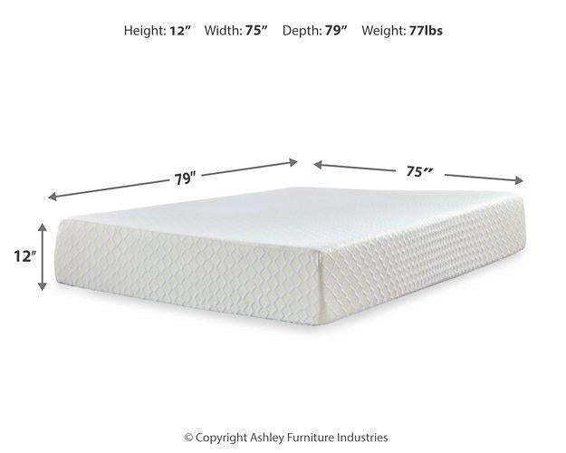 Chime 12 Inch Memory Foam Mattress in a Box - Furniture Max (Falls Church,VA) *