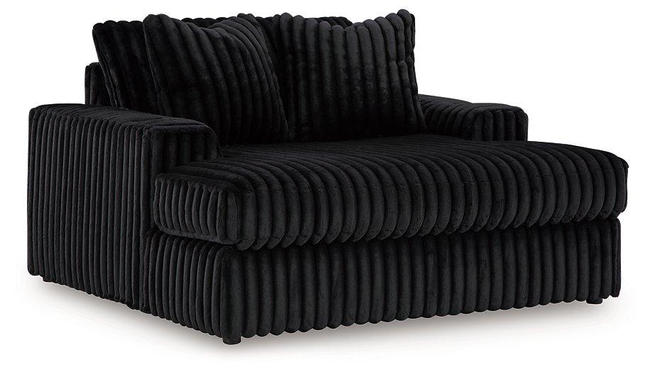 Midnight-Madness Oversized Chaise - Furniture Max (Falls Church,VA) *