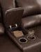 Alessandro Power Reclining Loveseat with Console - Furniture Max (Falls Church,VA) *