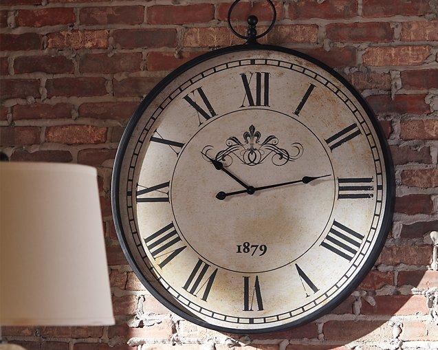 Augustina Wall Clock - Furniture Max (Falls Church,VA) *