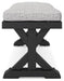 Beachcroft Outdoor Bench with Cushion - Furniture Max (Falls Church,VA) *