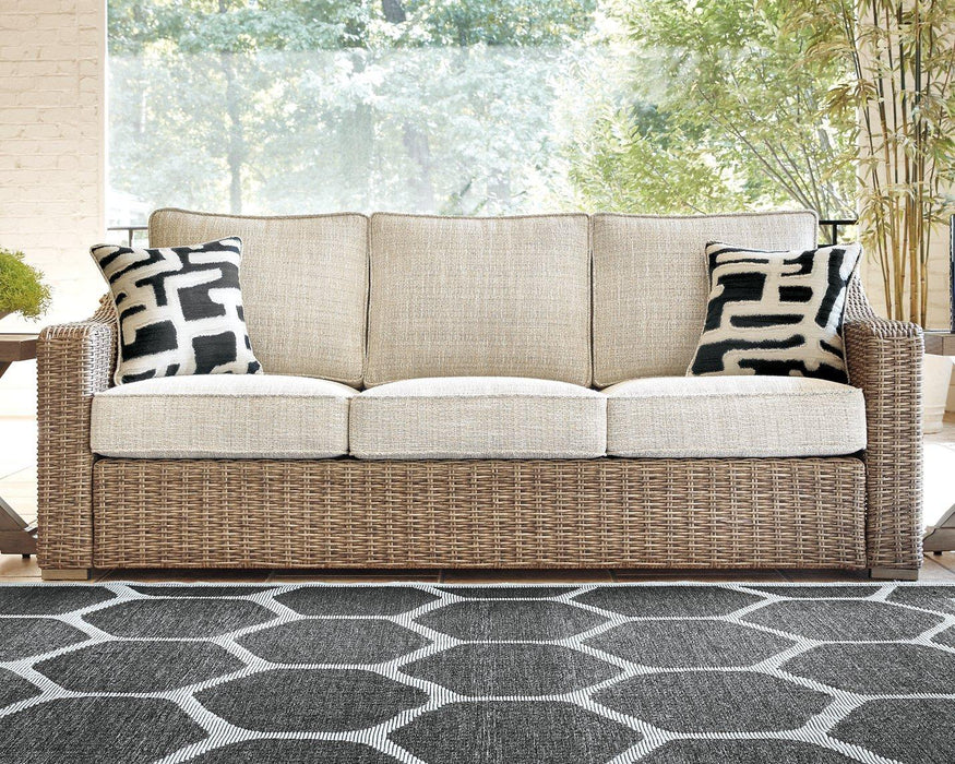 Beachcroft Beachcroft Nuvella Sofa with Coffee and End Table - Furniture Max (Falls Church,VA) *