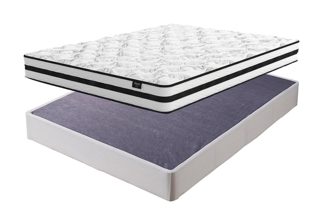 8 Inch Chime Innerspring Mattress Set - Furniture Max (Falls Church,VA) *