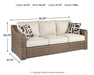 Beachcroft Beachcroft Nuvella Sofa with Coffee and End Table - Furniture Max (Falls Church,VA) *