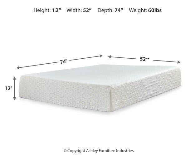 Chime 12 Inch Memory Foam Mattress in a Box - Furniture Max (Falls Church,VA) *