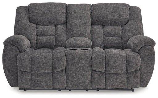 Foreside Reclining Loveseat with Console - Furniture Max (Falls Church,VA) *