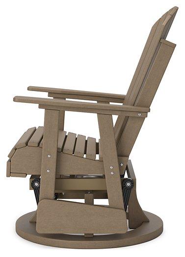 Hyland wave Outdoor Swivel Glider Chair - Furniture Max (Falls Church,VA) *