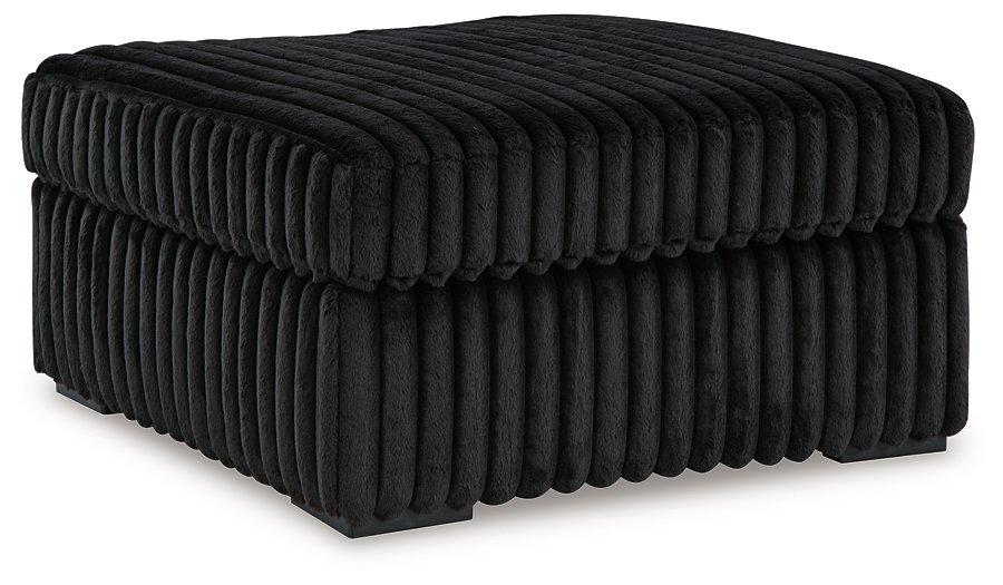 Midnight-Madness Oversized Accent Ottoman - Furniture Max (Falls Church,VA) *