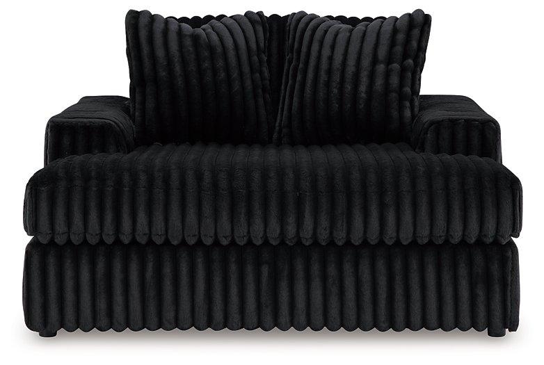 Midnight-Madness Oversized Chaise - Furniture Max (Falls Church,VA) *