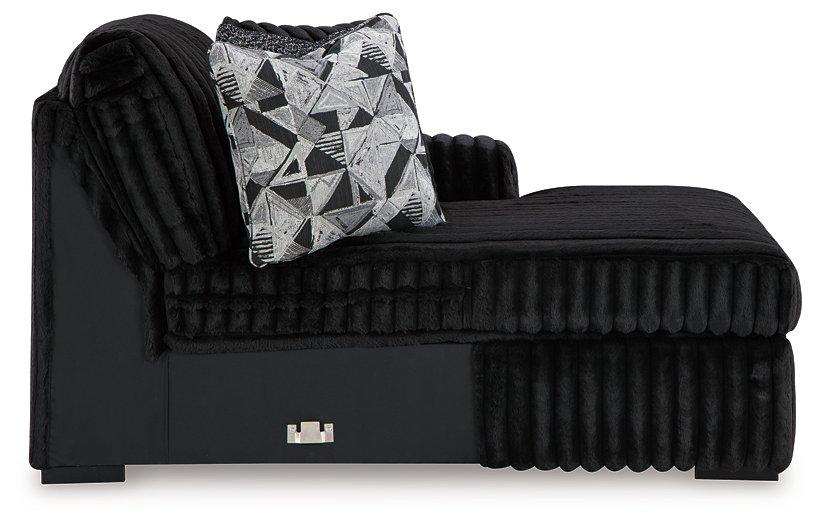 Midnight-Madness Sectional with Chaise - Furniture Max (Falls Church,VA) *