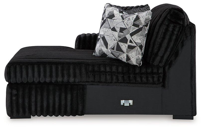 Midnight-Madness Sectional with Chaise - Furniture Max (Falls Church,VA) *