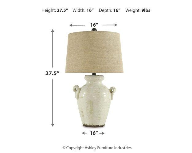 Emelda Table Lamp - Furniture Max (Falls Church,VA) *
